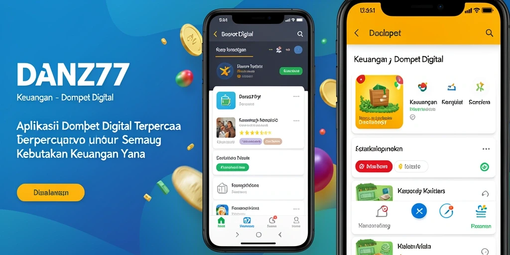 Tampilan antarmuka aplikasi DAN777 yang modern dan fungsional.