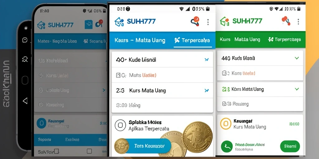 Antarmuka SUHU777 menampilkan grafik nilai tukar mata uang dengan jelas dan mudah dipahami.